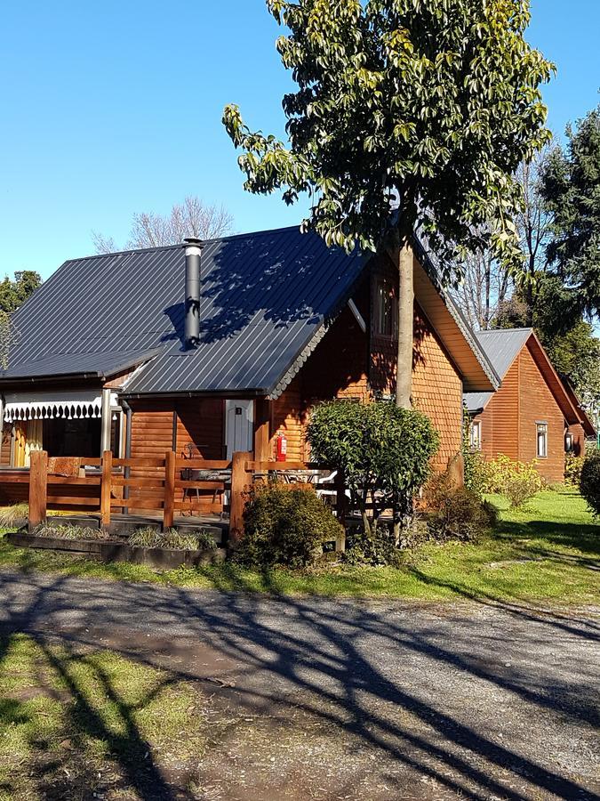 Cabanas Risso Villa Villarrica Bagian luar foto